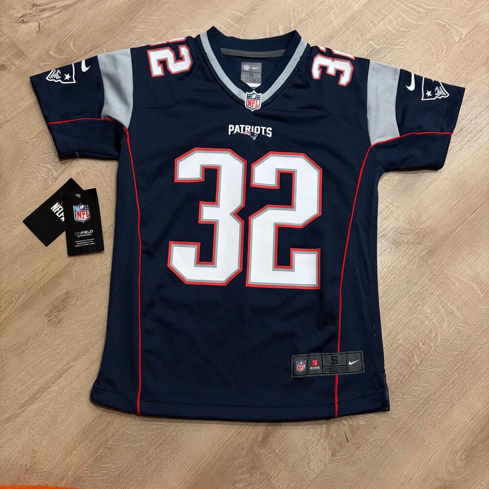 Nike NFL New England Patriots Devin McCourty #32 Jersey Youth Boys Small NEW NWT